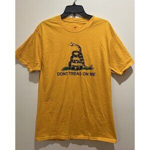 Fort Morris, GA ~ Don't Tread On Me T-Shirt ~ Yellow, Large